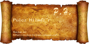 Pulcz Hilmár névjegykártya